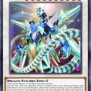 Crystal Clear Wing Synchro Dragon - (Quarter Century Stampede) - (RA04-EN059) - (PS)