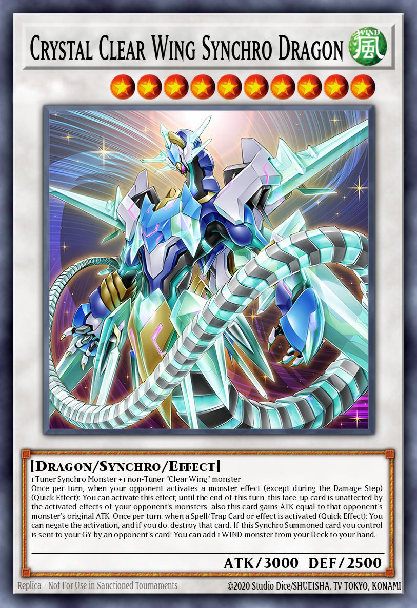 Crystal Clear Wing Synchro Dragon - (Quarter Century Stampede) - (RA04-EN059) - (PS)