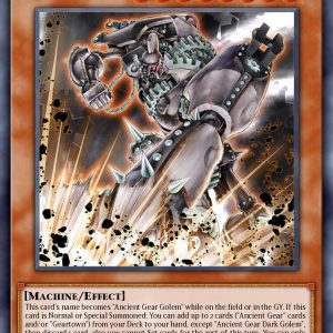 Ancient Gear Dark Golem - (2025 Mega-Pack Tin) - (MP25-EN003) - (StR)