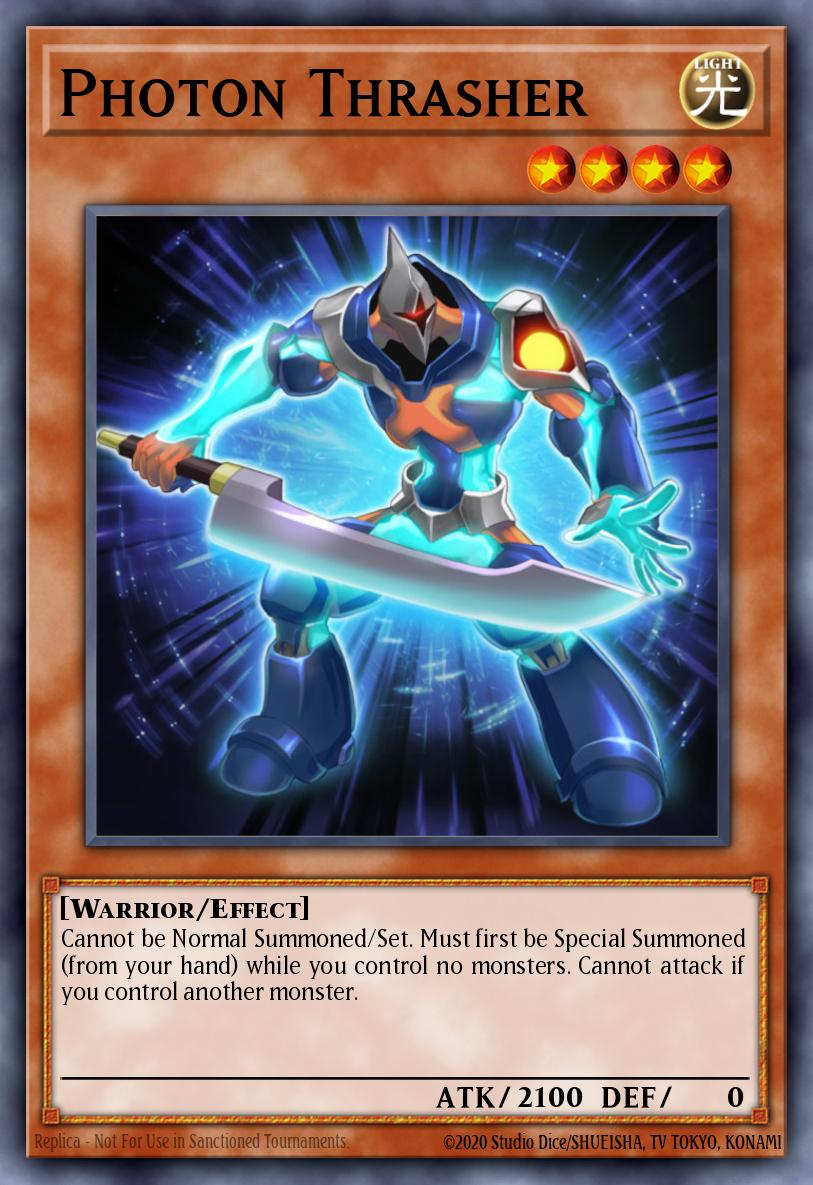 Photon Thrasher - (Quarter Century Stampede) - (RA04-EN170) - (QCScR)