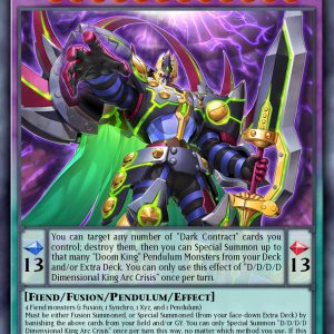 D/D/D/D Dimensional King Arc Crisis - (Doom of Dimensions) - (DOOD-EN035) - (UR)