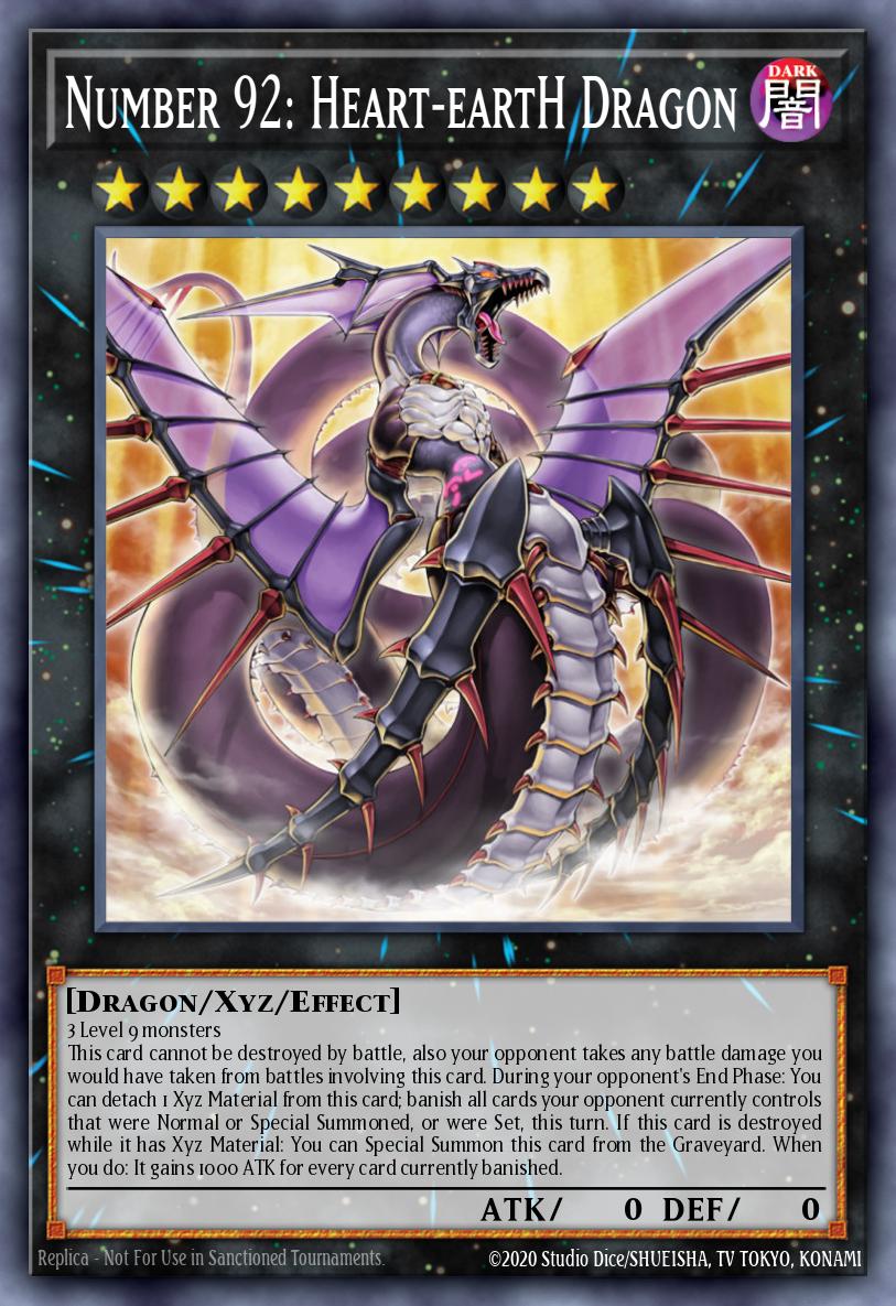 Number 92: Heart-eartH Dragon - (Battles of Legend: Monstrous Revenge) - (BLMR-EN077) -