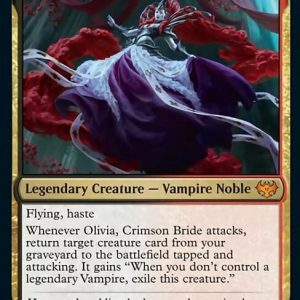 Olivia, Crimson Bride - Innistrad: Crimson Vow-(245)-Foil