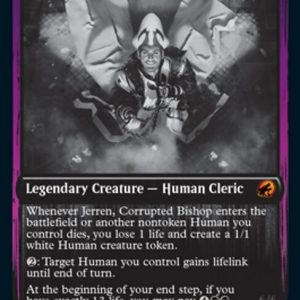 Jerren, Corrupted Bishop // Ormendahl, the Corrupter - Innistrad: Double Feature-(109)-Foil