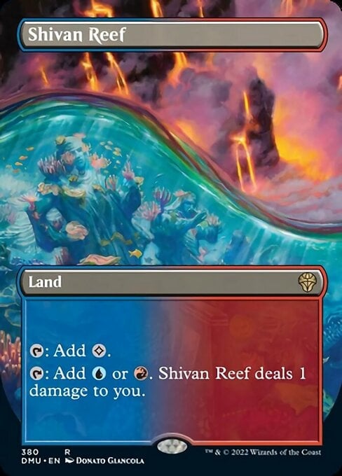 Shivan Reef - Dominaria United-(380)