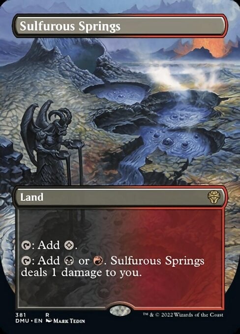 Sulfurous Springs - Dominaria United-(381)-Foil