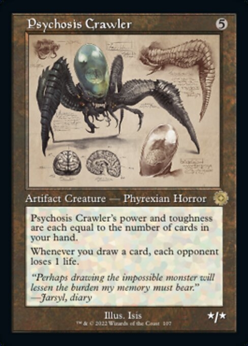 Psychosis Crawler - The Brothers' War Retro Artifacts-(107)-Foil