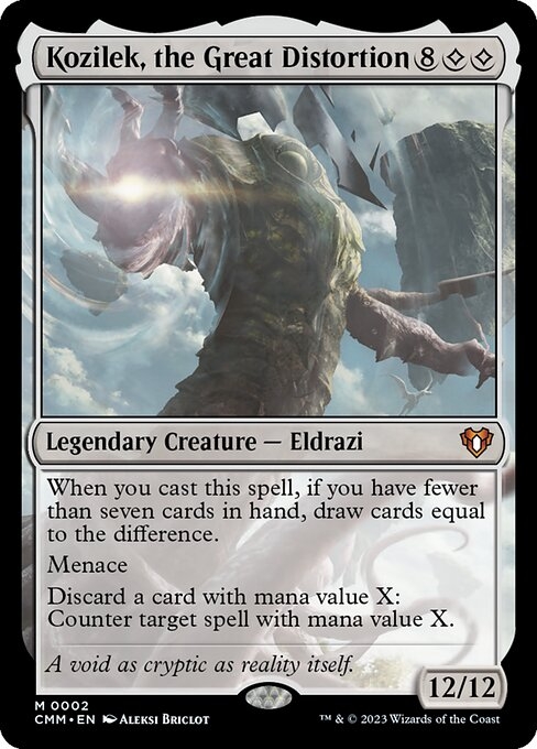 Kozilek, the Great Distortion - Commander Masters-(002)