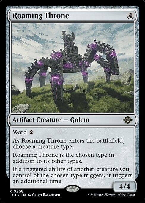 Roaming Throne - The Lost Caverns of Ixalan-(258)