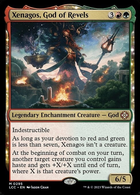 Xenagos, God of Revels - The Lost Caverns of Ixalan Commander-(295)