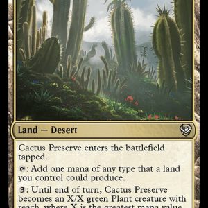 Cactus Preserve - Outlaws of Thunder Junction Commander-(040)