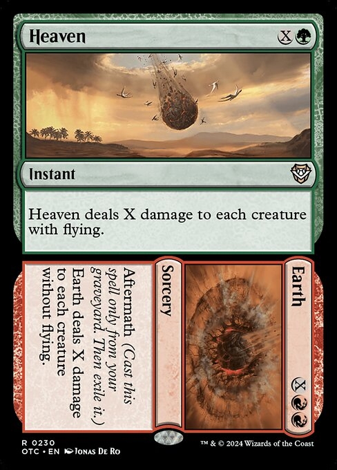 Heaven // Earth - Outlaws of Thunder Junction Commander-(230)