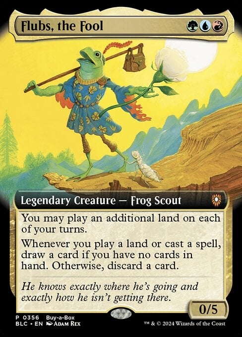 Flubs, the Fool - Bloomburrow Commander-(356)