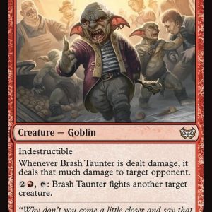 Brash Taunter - Duskmourn: House of Horror Commander-(161)