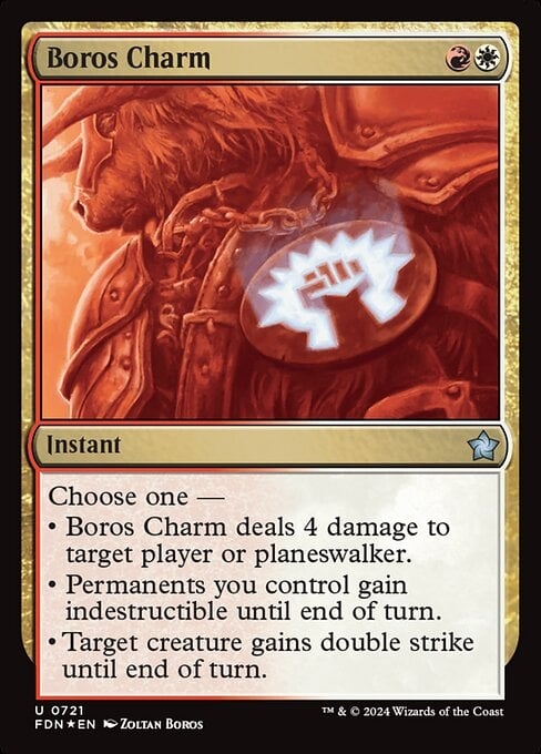Boros Charm - Foundations-(721)-Foil