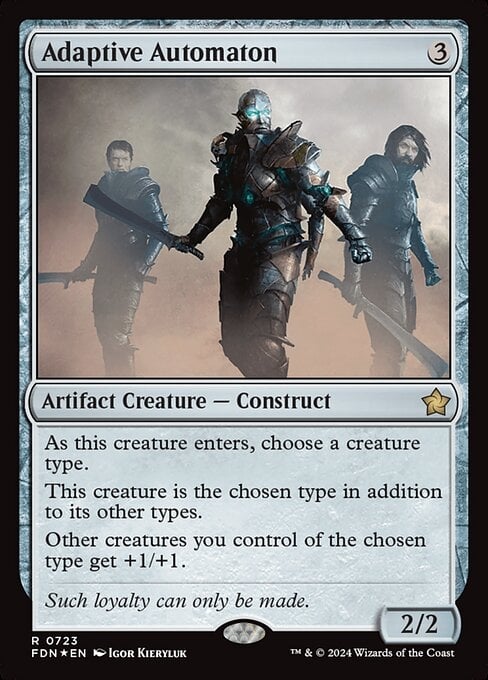Adaptive Automaton - Foundations-(723)-Foil