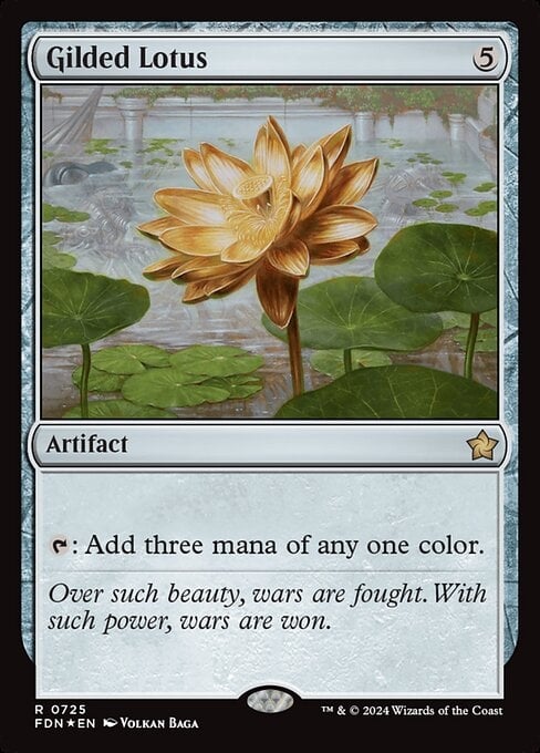 Gilded Lotus - Foundations-(725)-Foil