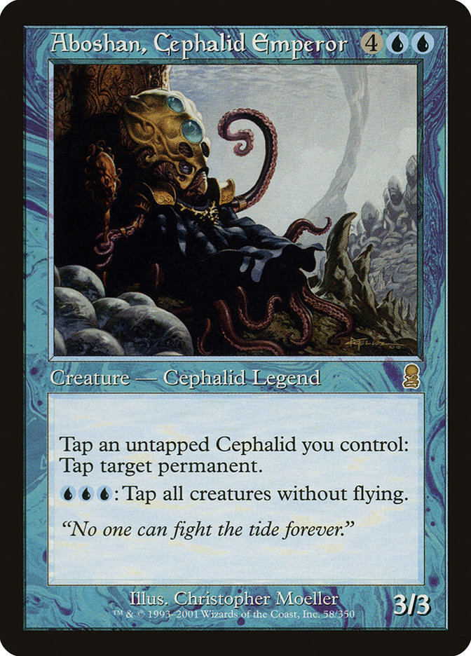 Aboshan, Cephalid Emperor - Odyssey-(058)