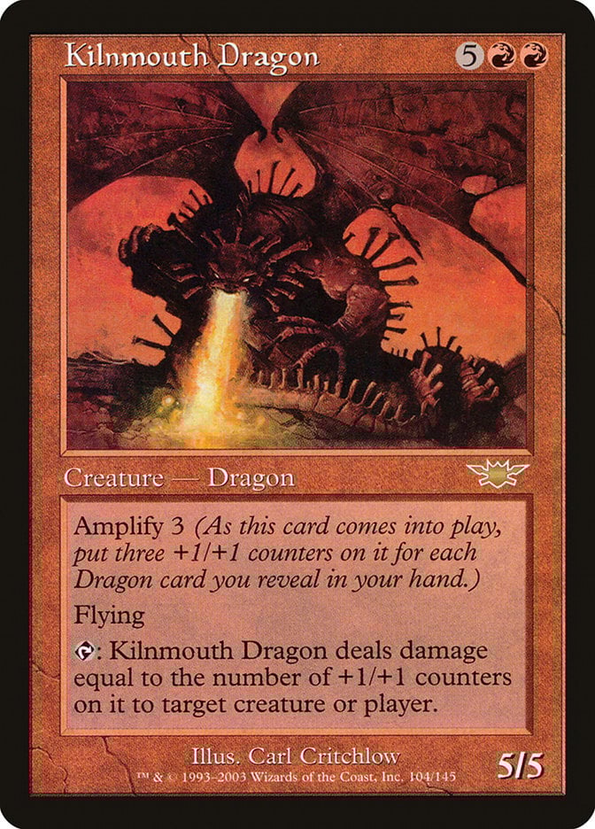 Kilnmouth Dragon - Legions-(104)-Foil
