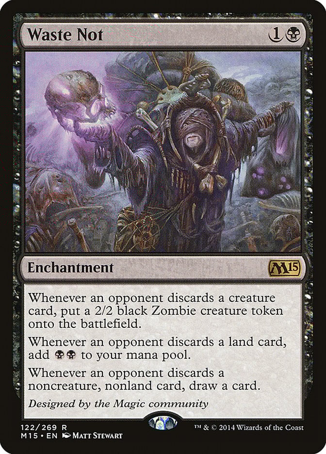 Waste Not - Magic 2015 Core Set-(122)