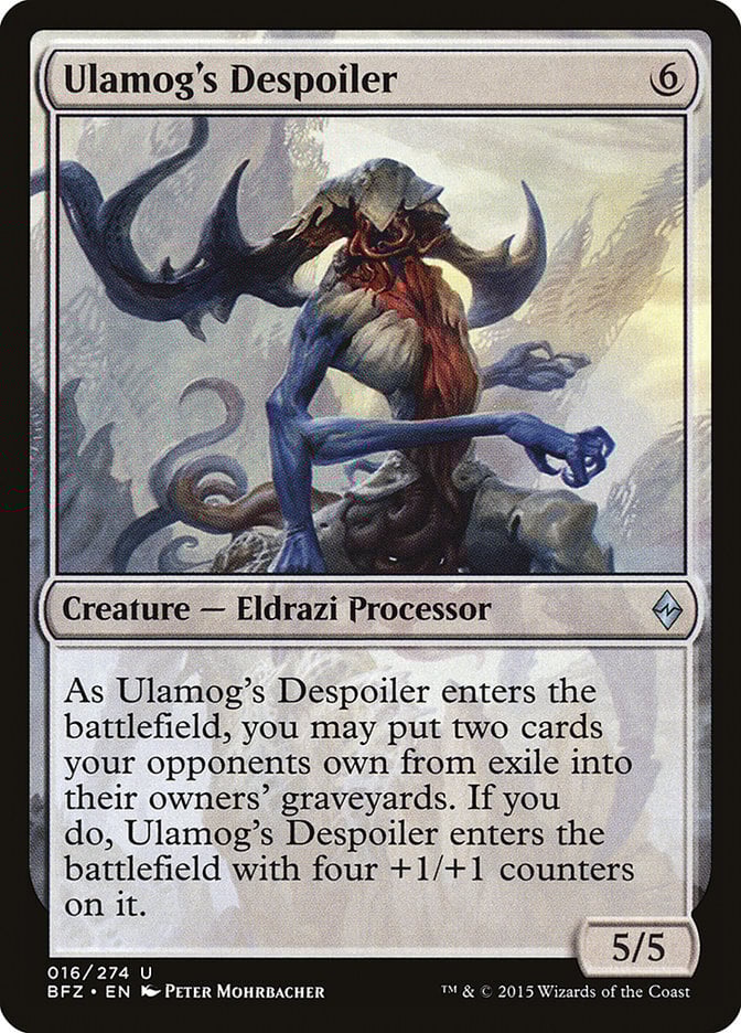 Ulamog's Despoiler - Battle for Zendikar-(016)-Foil