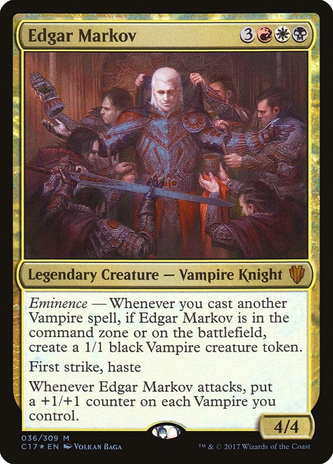 Edgar Markov - Commander 2017-(036)-Foil