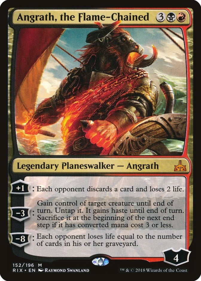 Angrath, the Flame-Chained - Rivals of Ixalan-(152)