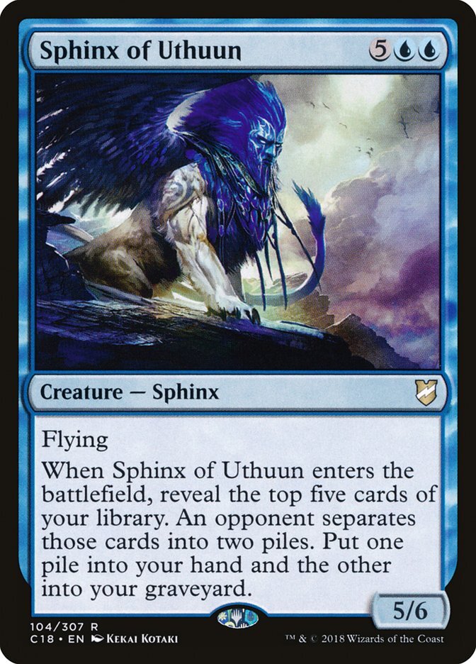 Sphinx of Uthuun - Commander 2018-(104)