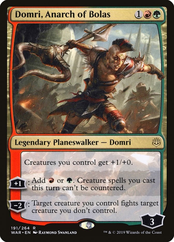 Domri, Anarch of Bolas - War of the Spark-(191)