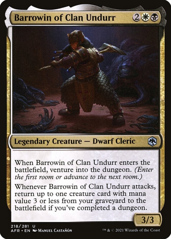 Barrowin of Clan Undurr - Adventures in the Forgotten Realms-(218)-Foil