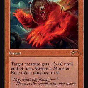 Monstrous Rage - Wizards Play Network 2025-(009)-Foil