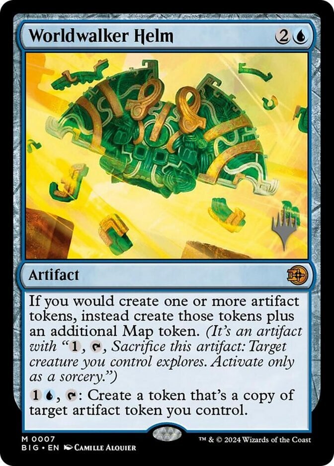 Worldwalker Helm - The Big Score Promos-(007)-Foil