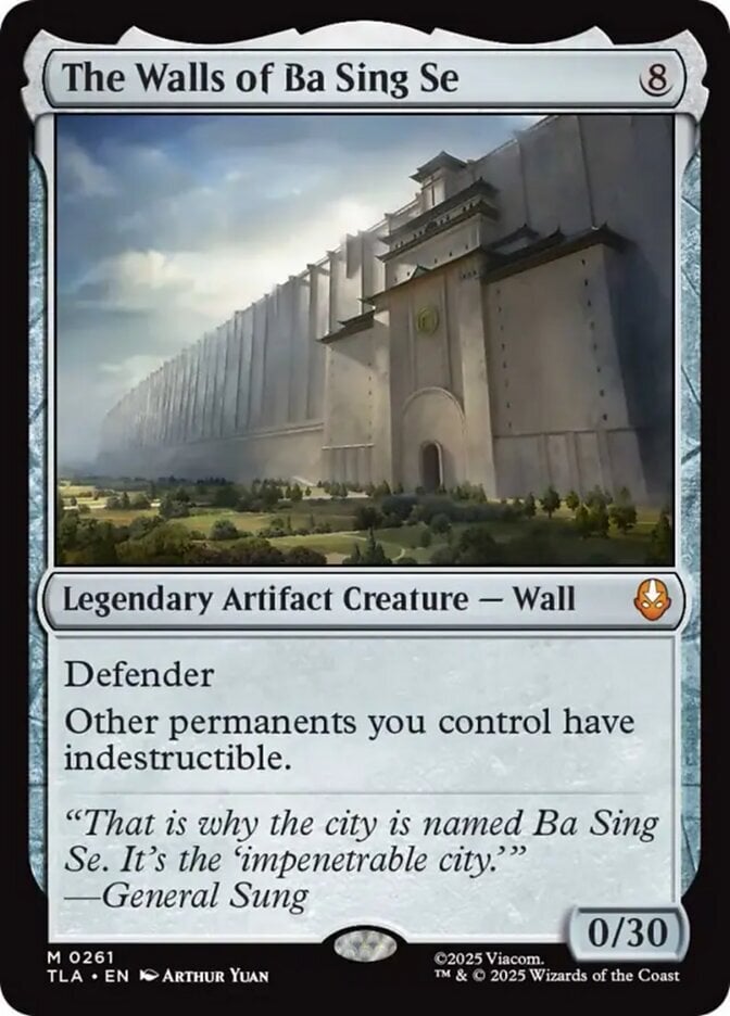 The Walls of Ba Sing Se - Avatar: The Last Airbender-(261)-Foil