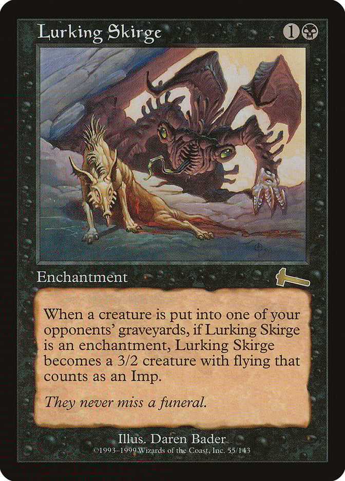 Lurking Skirge - Urza's Legacy-(055)