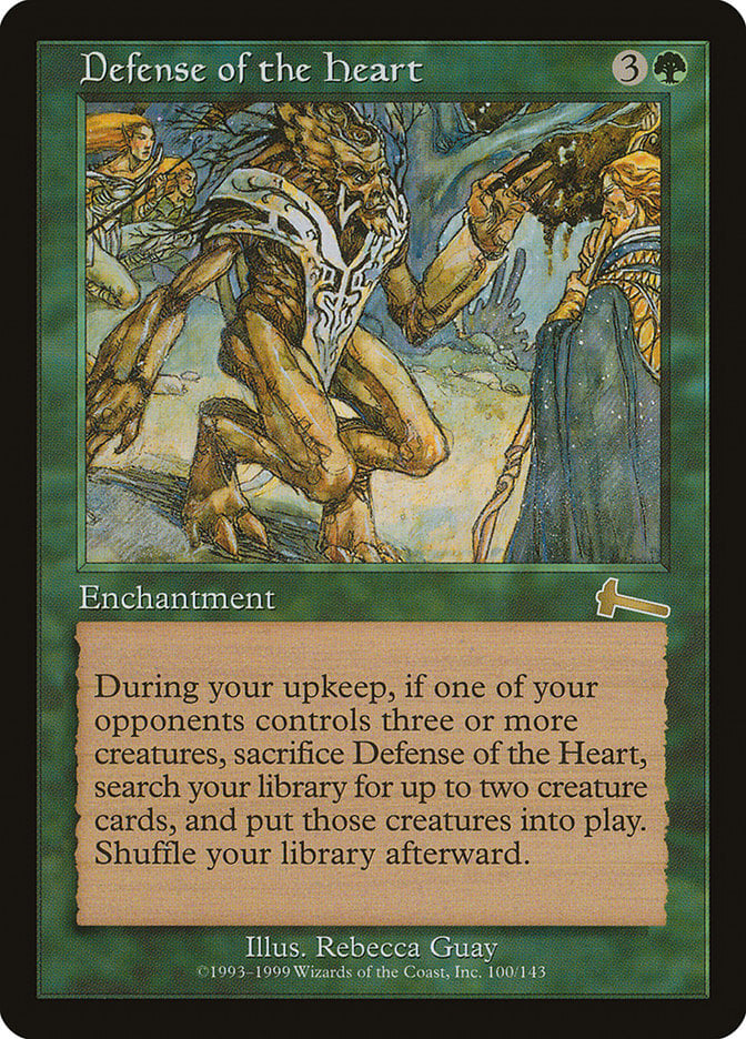 Defense of the Heart - Urza's Legacy-(100)