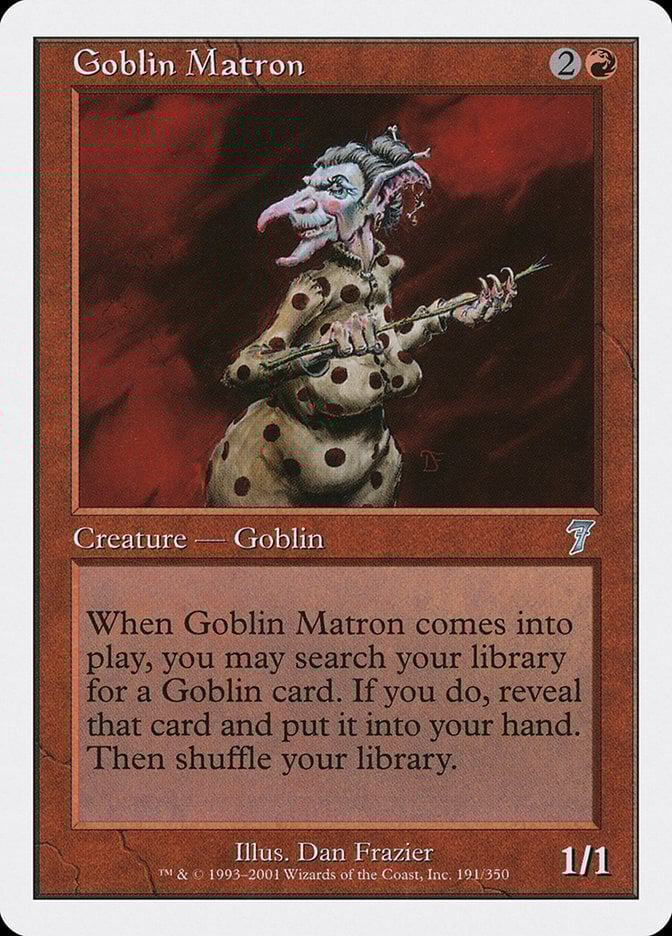 Goblin Matron - Seventh Edition-(191)