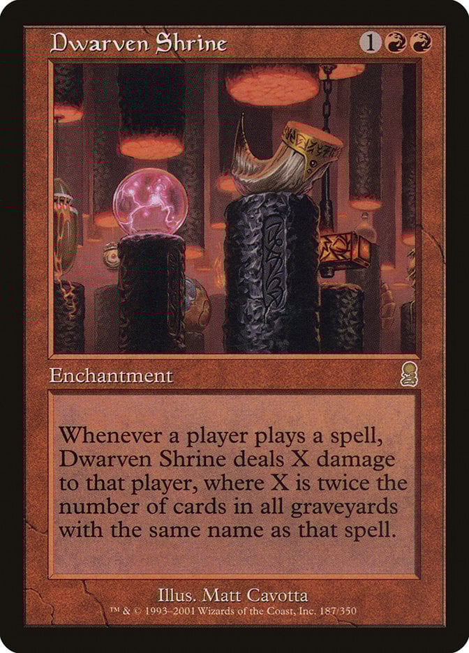 Dwarven Shrine - Odyssey-(187)-Foil