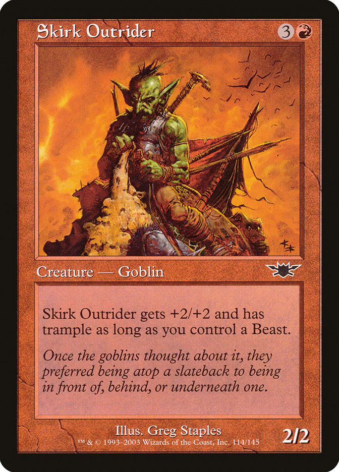Skirk Outrider - Legions-(114)-Foil