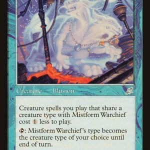 Mistform Warchief - Scourge-(043)-Foil