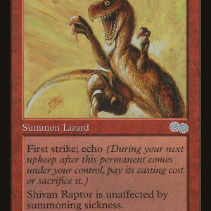 Shivan Raptor - Urza's Saga-(215)