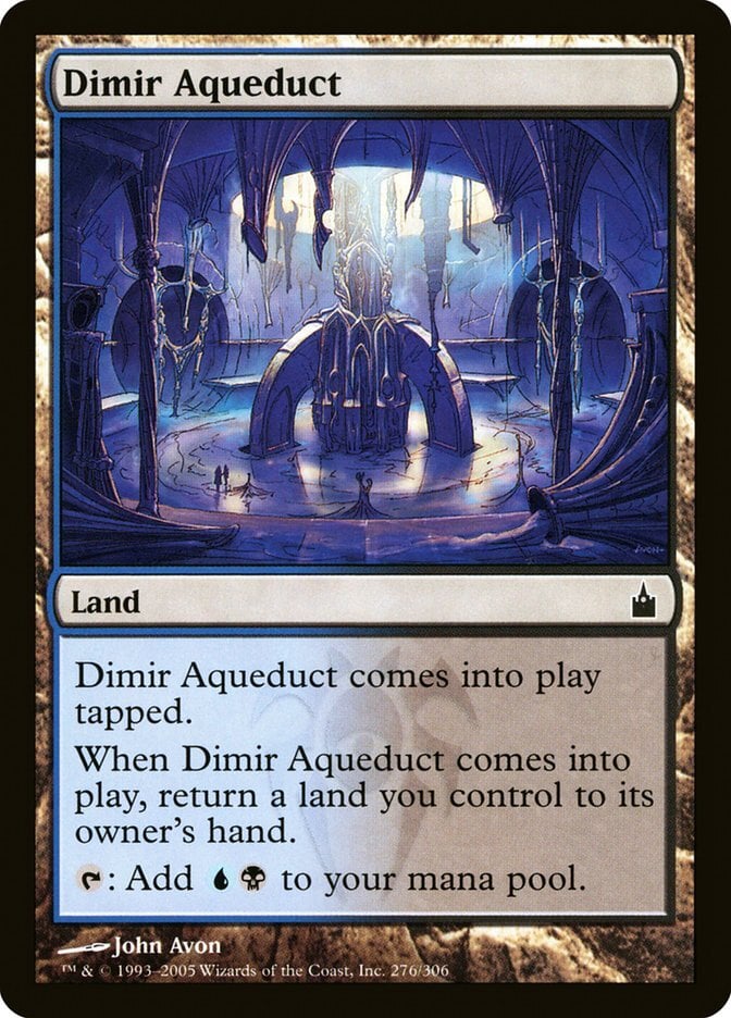 Dimir Aqueduct - Ravnica: City of Guilds-(276)