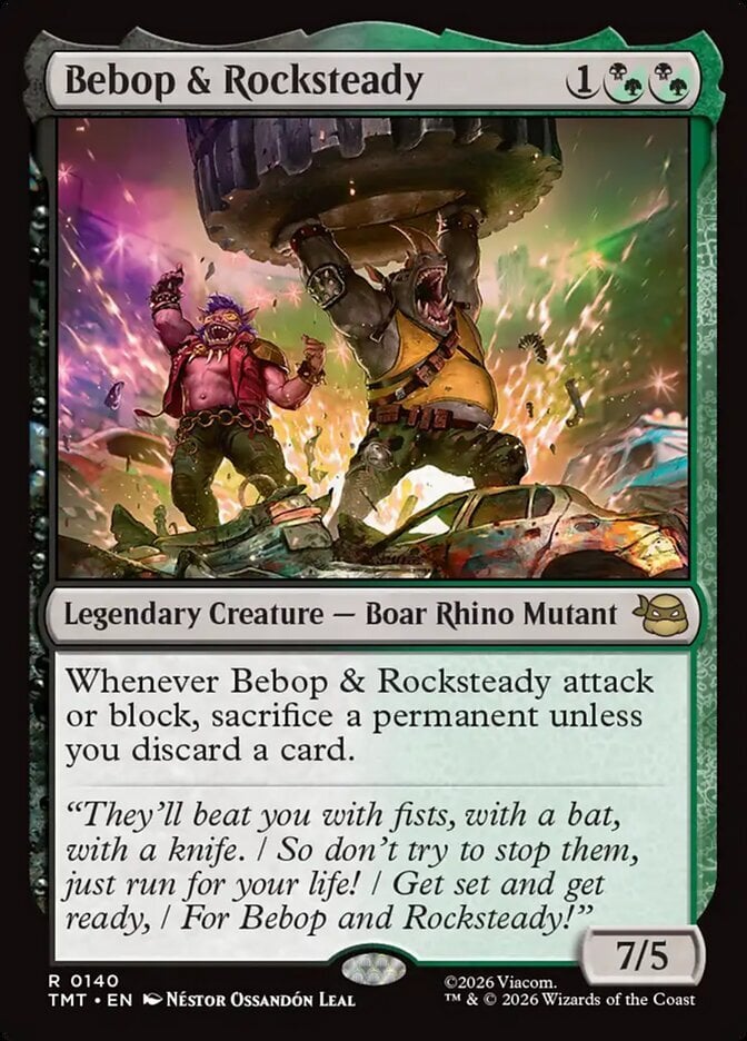 Bebop & Rocksteady - Teenage Mutant Ninja Turtles-(140)