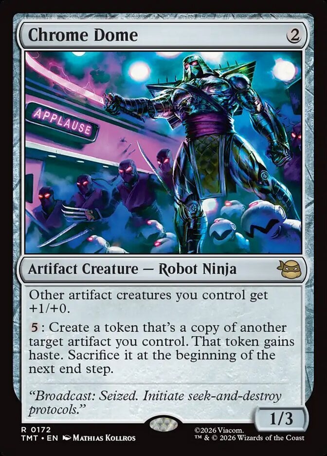 Chrome Dome - Teenage Mutant Ninja Turtles-(172)