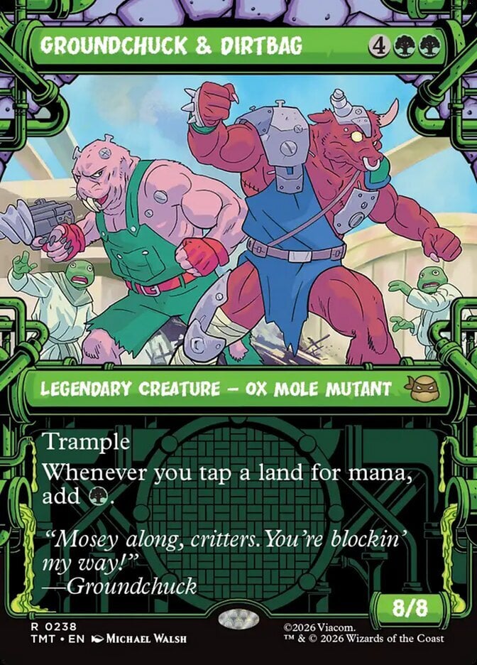 Groundchuck & Dirtbag - Teenage Mutant Ninja Turtles-(238)