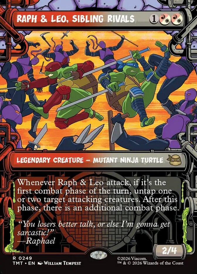 Raph & Leo, Sibling Rivals - Teenage Mutant Ninja Turtles-(249)