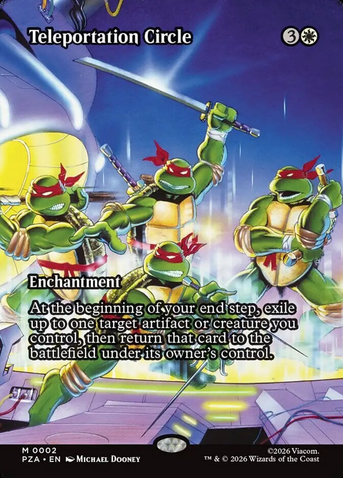 Teleportation Circle - Teenage Mutant Ninja Turtles Source Material-(002)-Foil