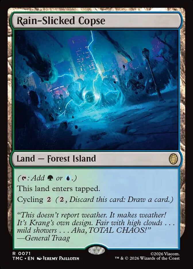 Rain-Slicked Copse - Teenage Mutant Ninja Turtles Eternal-(071)