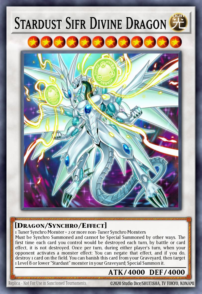 Stardust Sifr Divine Dragon - (Battles of Legend: Monster Mayhem) - (BLMM-EN151) - (ScR)