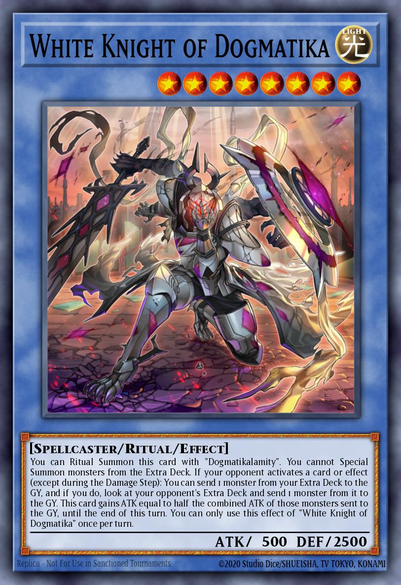 White Knight of Dogmatika - (2022 Tin of the Pharaoh's Gods) - (MP22-EN075) - (SR)