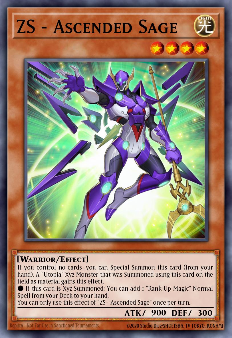 ZS - Ascended Sage - (2022 Tin of the Pharaoh's Gods) - (MP22-EN059) - (PScR)
